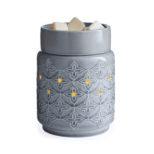 CANDLE WARMERS® JASMINE Duftlampe elektrisch grau Keramik